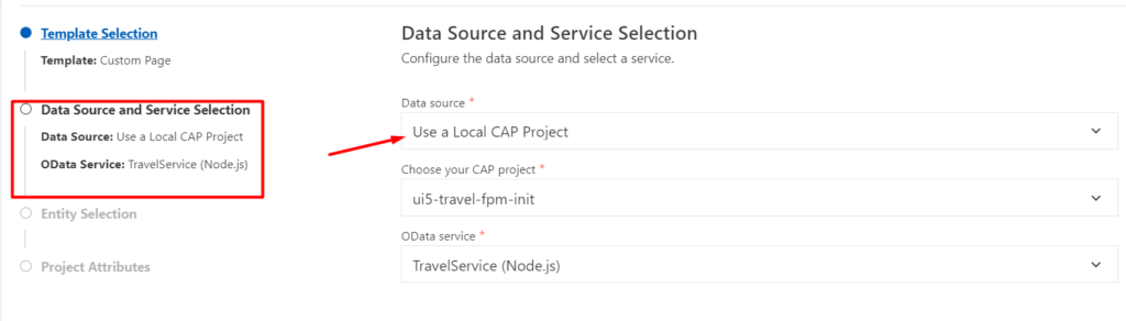 ui5,data,source,service,selection